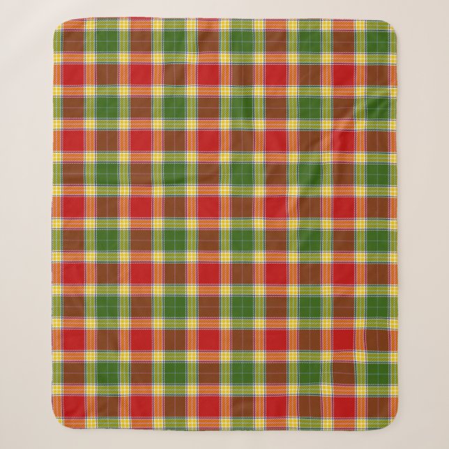Clan écossais Gibson Tartan Plaid (Devant)
