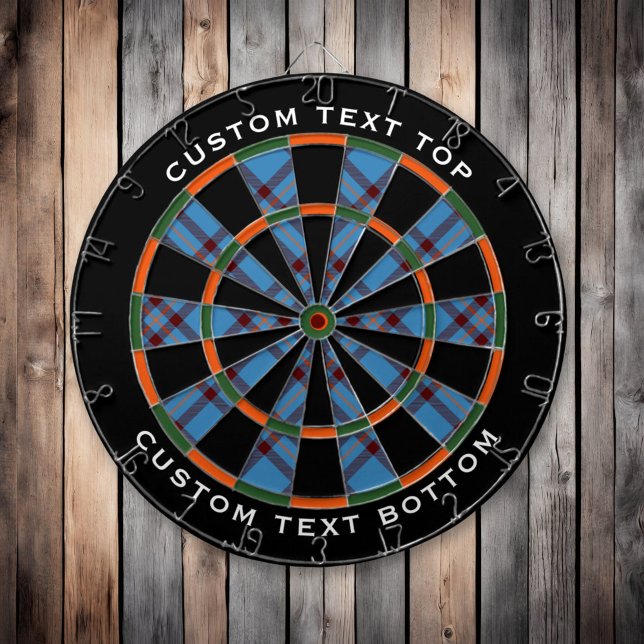 Clan Elliot Ancient Tartan Dart Board (Creator Uploaded)