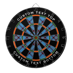 Clan Elliot Ancient Tartan Dart Board