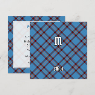 Clan Elliot Ancient Tartan Invitation