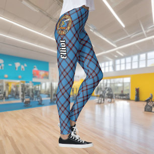 Clan Elliot Ancient Tartan Leggings