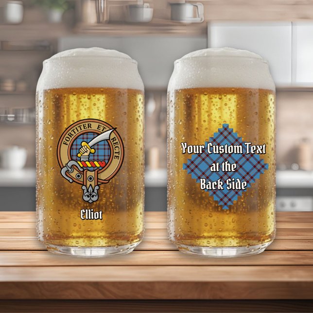 Clan Elliot Crest sur le tarte antique (Créateur téléchargé)