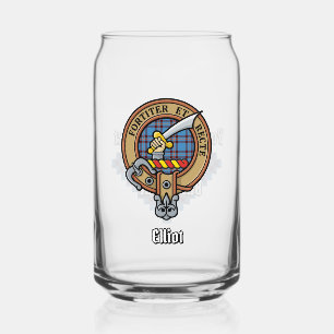 Clan Elliot Crest sur le tarte antique