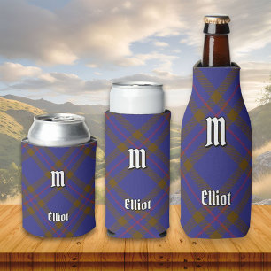 Clan Elliot Modern Tartan Can Cooler