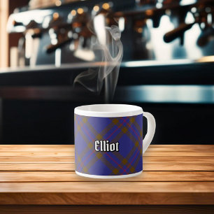 Clan Elliot Modern Tartan Espresso Cup