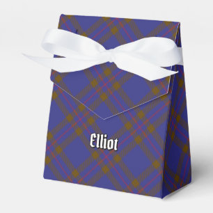 Clan Elliot Modern Tartan Favour Box