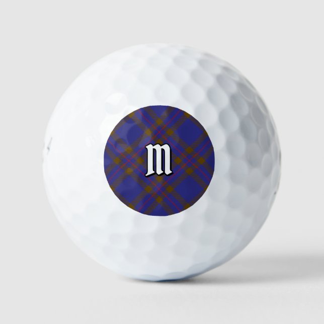 Clan Elliot Modern Tartan Golf Balls (Front)