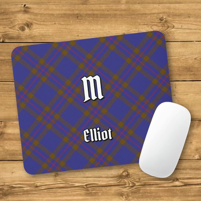 Clan Elliot Modern Tartan Mouse Pad (Creator Uploaded)