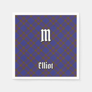 Clan Elliot Modern Tartan Napkins