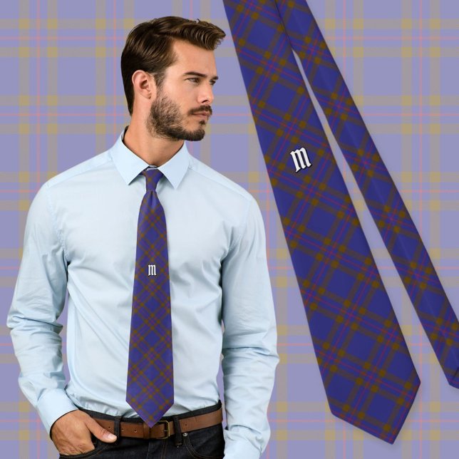 Clan Elliot Modern Tartan Neck Tie (Creator Uploaded)