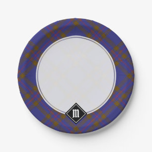 Clan Elliot Modern Tartan Paper Plates