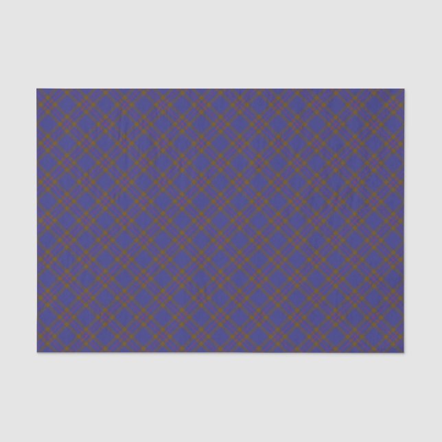 Clan Elliot Modern Tartan Tissue Paper (Front)