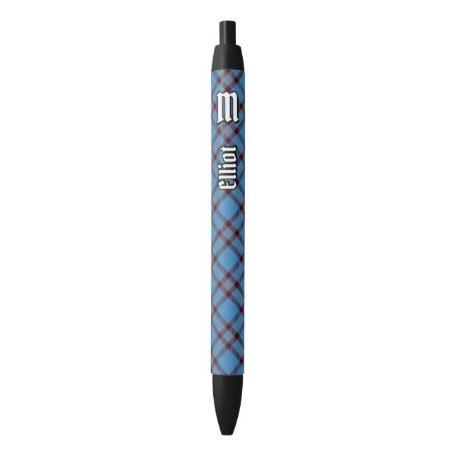 Clan Elliot Stylo D'Encre Tartan Ancien (devant Vertical)