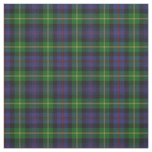 Clan Farquharson Scottish Tartan Plaid Fabric