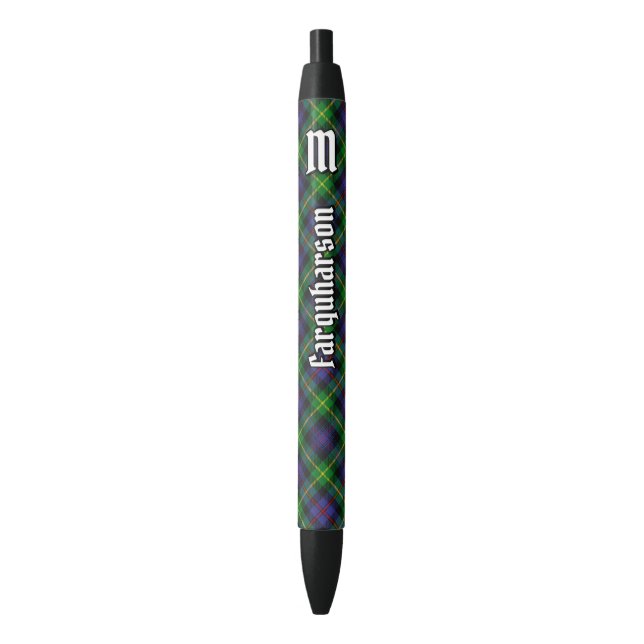 Clan Farquharson Stylo d'encre Tartan (devant Vertical)