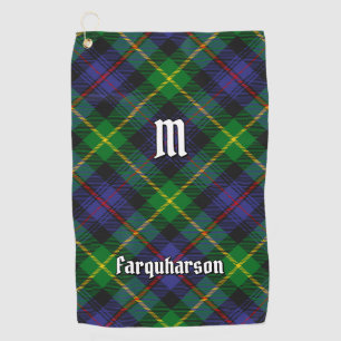 Clan Farquharson Tartan Golf Towel