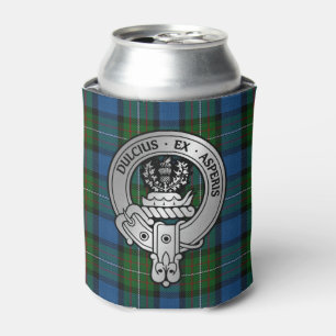 Clan Ferguson Crest & Atholl Tartan Can Cooler