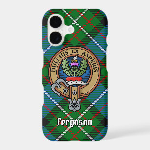 Clan Ferguson Crest sur Tartan