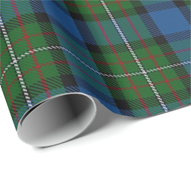 Clan Ferguson Fergusson Scottish Tartan Wrapping Paper (Roll Corner)