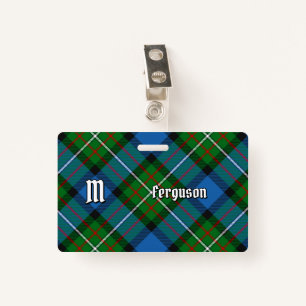 Clan Ferguson Tartan Badge
