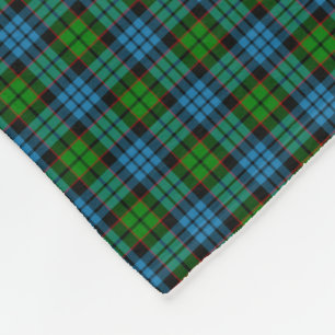 Clan Fletcher Tartan Fleece Blanket