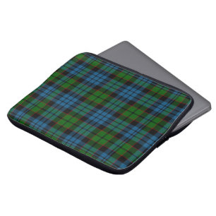 Clan Fletcher Tartan Plaid Laptop Cover