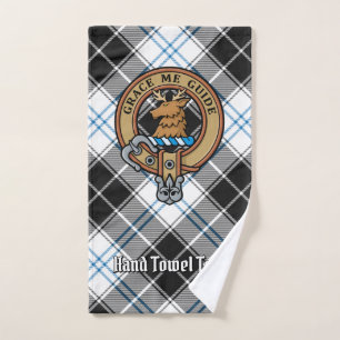 Clan Forbes Crest sur la robe Tartan