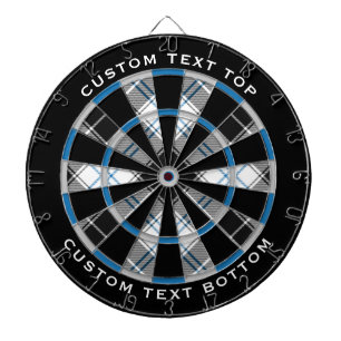 Clan Forbes Dress Tartan Dartboard