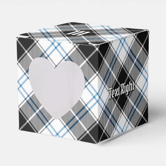 Clan Forbes Dress Tartan Favor Box (Front Side)