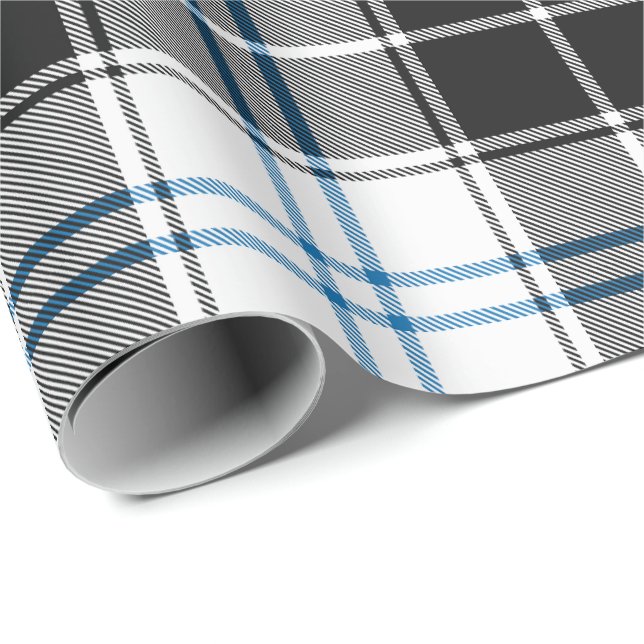 Clan Forbes Dress Tartan Wrapping Paper (Roll Corner)