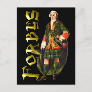 Clan Forbes Highland Dream Postcard
