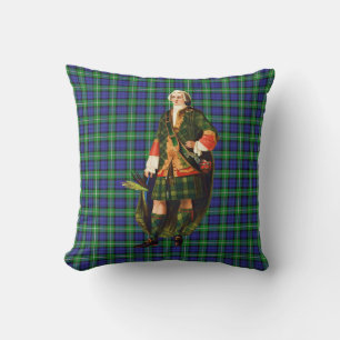 Clan Forbes Old Scotland Throw Pillow