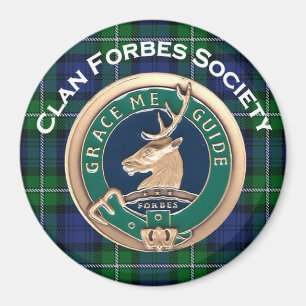 Clan Forbes Society 3" Magnet