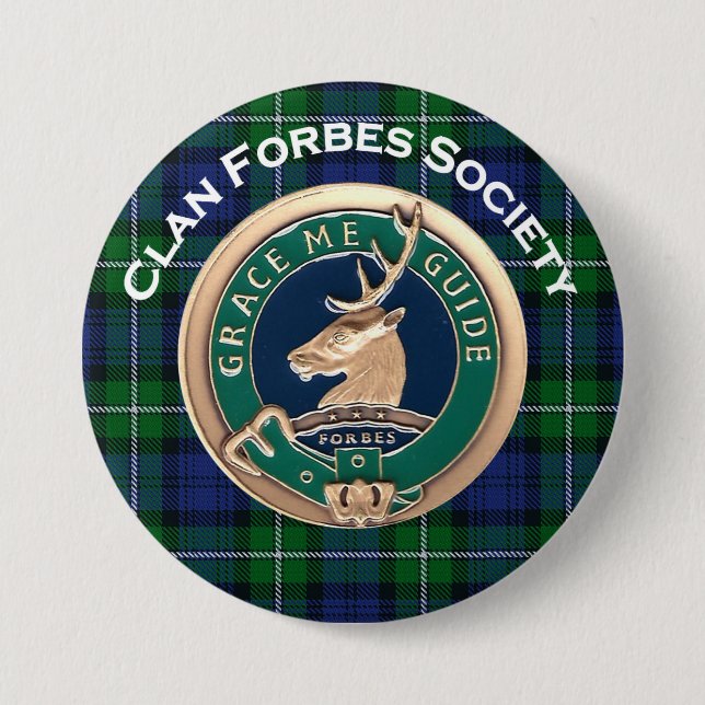 Clan Forbes Society Button (Front)