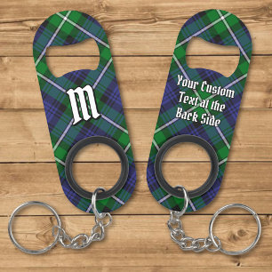 Clan Forbes Tartan Keychain Bottle Opener