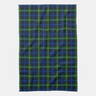Clan Forbes Tartan Kitchen Towel