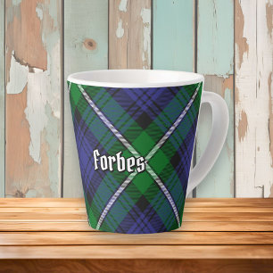 Clan Forbes Tartan Latte Mug