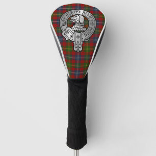 Clan Forrester / Foster Crest & Tartan Golf Head Cover