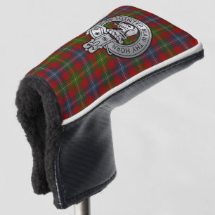 Clan Forrester / Foster Crest & Tartan Golf Head Cover