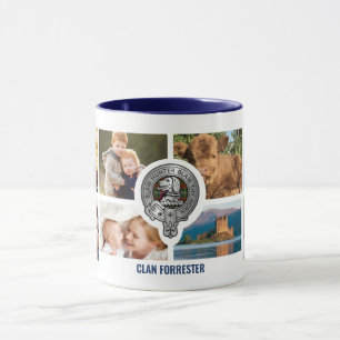 Clan Forrester Foster Personalized Family Mug