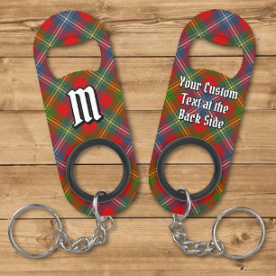 Clan Forrester Tartan Keychain Bottle Opener