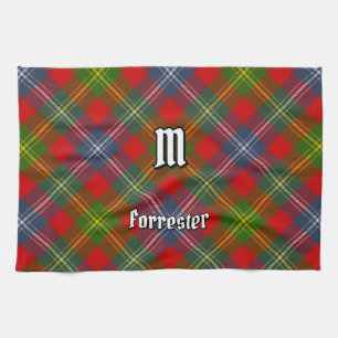 Clan Forrester Tartan Kitchen Towel