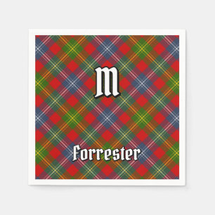 Clan Forrester Tartan Napkin