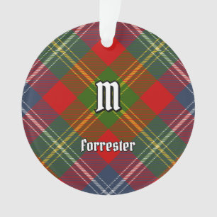 Clan Forrester Tartan Ornament