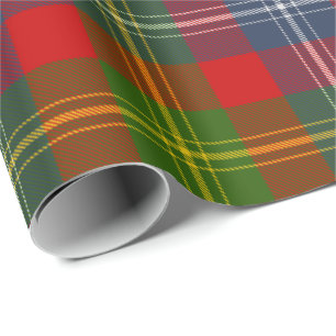 Clan Forrester Tartan Wrapping Paper