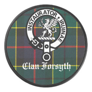 Clan Forsyth Crest Badge et Tartan