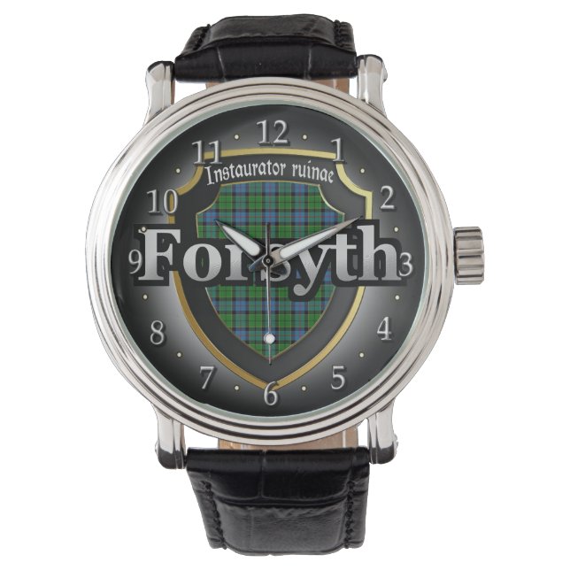 Clan Forsyth Scotland Celebration Watch (Front)