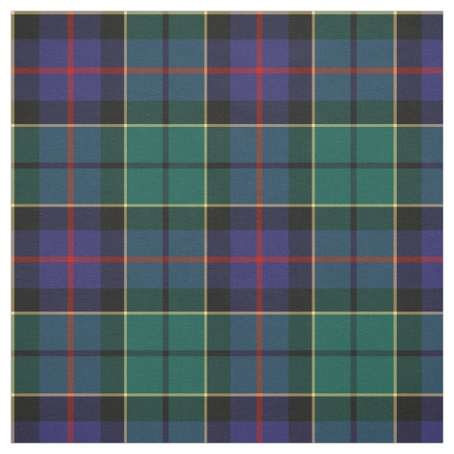 Clan Forsyth Tartan Fabric (Swatch)