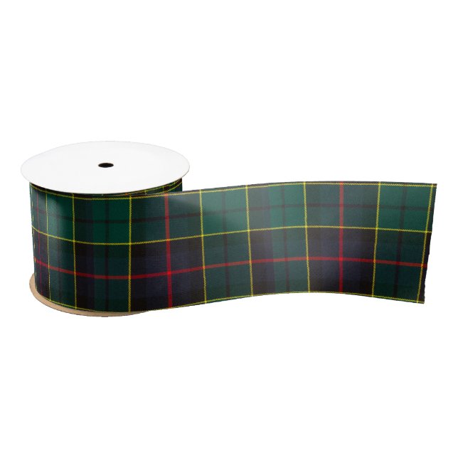 Clan Forsyth Tartan Plaid Satin Ribbon (Spool)