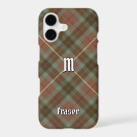 Clan Fraser Chasse Patiné Tartan Coque-Mate